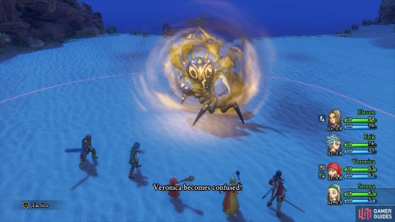 confusion on Serena can turn the tide in the boss’ favor quickly, dedicate the Hero to healer duties if this happens.
