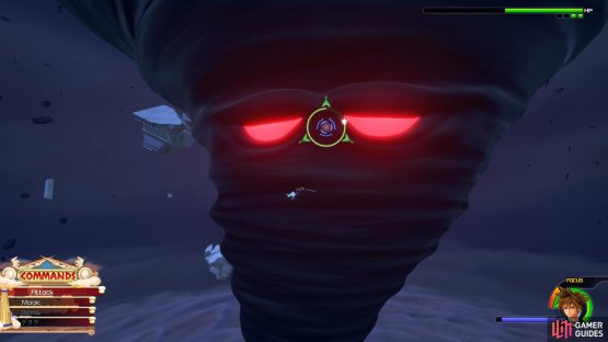 an Attraction skill can allow you to cause easy damage to the Tornado Titan.