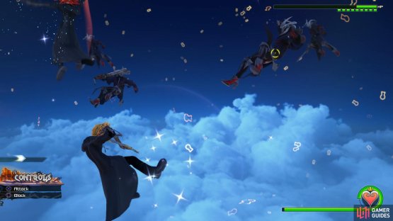 You’ll need to be more precise with Roxas to avoid damage