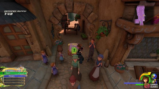 perform on a nearby barrel to gain access to this chest.
