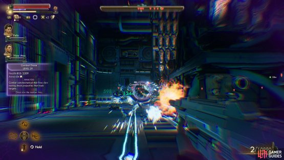 In higher difficulties, you’ll need to try to finish of RAM quickly, or perform hit and run attacks on the drones.