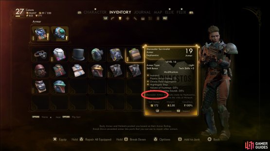 You can examine armor you may have to find what set it belongs to in its descriptive text.
