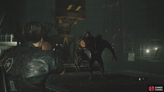 Keep shooting at the eye to weaken the boss