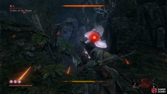 focus on deflecting her attacks to raise her posture quickly.