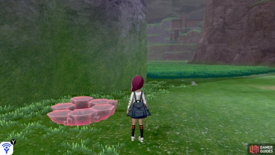 while Den B can be found to the east of the monolith.