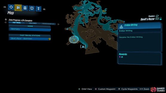 Head to this location on the map,