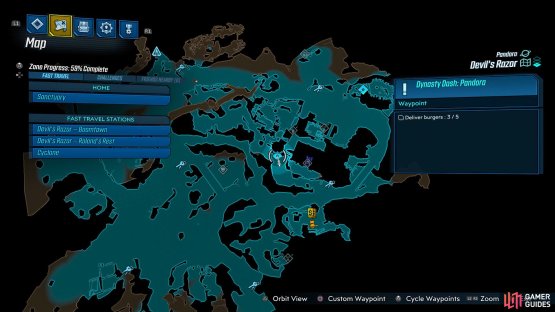 Head to this location on the map,