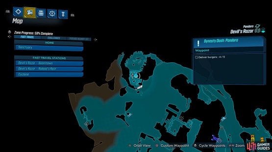 Head to this location on the map,