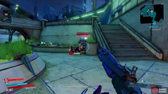 You’ll be able to find Judge Hightower in his own little arena to right of Killarena,