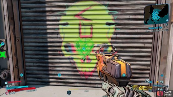 Place the decoration onto the five different locations around Sheega’s camp,