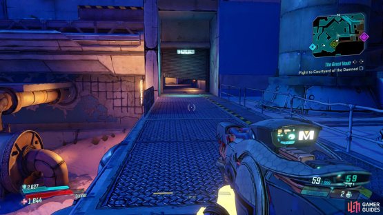 Follow this path in the Outer Sanctum to find the final Typhon Log