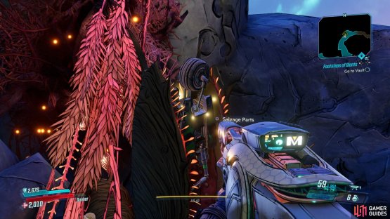 to find the Dead Claptrap trapped.