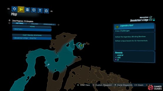 Head to Echelon Reef and head into the northeast corner near the island