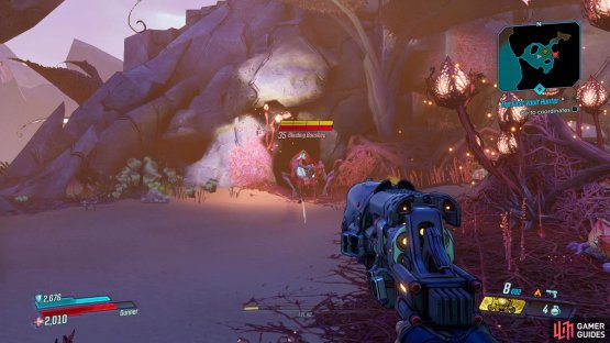 the Blinding Banshee can be taken out before it even gets a chance to move.