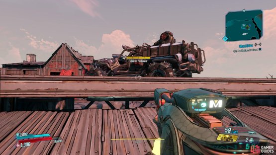 and hijacking the vehicle on your way to Roland’s Rest.