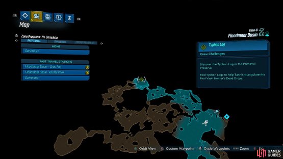 You’ll find Primeval Grotto to the northwest