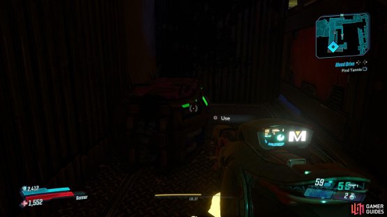 where the second Red Chest is hiding.
