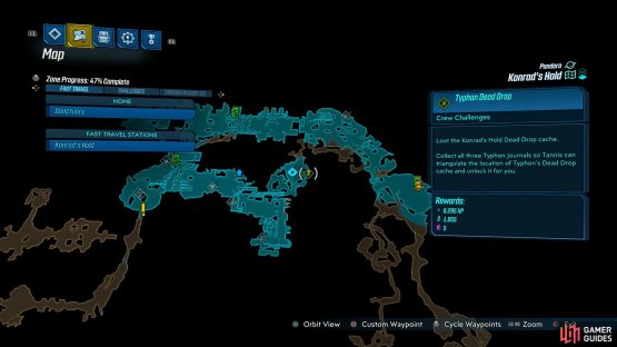 Make your way to the Crawling Dungeons until you reach the interactable minecart