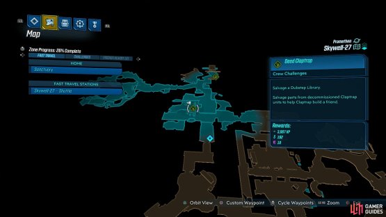 Make your way to the Observation Deck