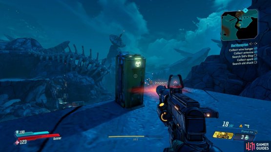 you’ll find this Log on the edge of the cliff overlooking Varkid Valley.