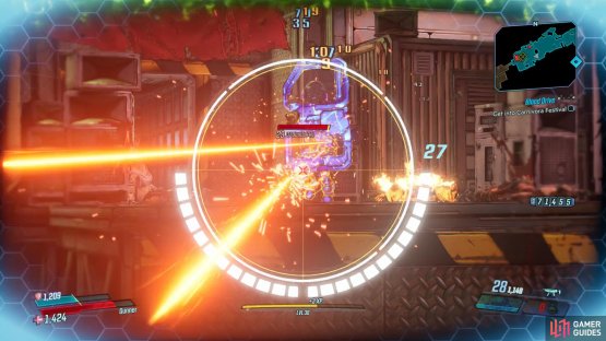 DJ Deadsk4g is a tougher Enforcer, treat him the same way.