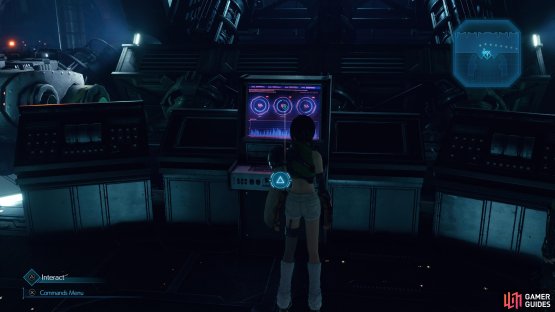 Use the console to switch the power back on