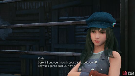 You can find Kyrie, a Rank 1 opponent, near Stargazer Heights