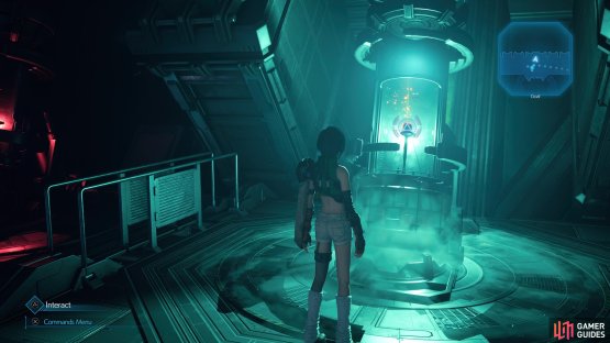 then head around the edges to collect the Materia including the Ninja Cannonball.