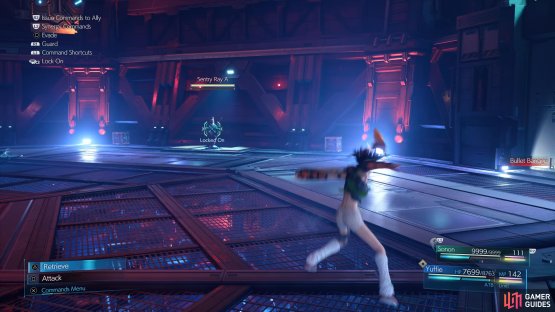 Take out the Sentry Rays at the start of the battle
