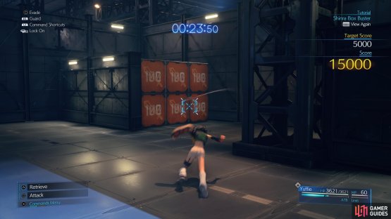 Take the time to collect all the rewards from the Shinra Box Buster mini-game