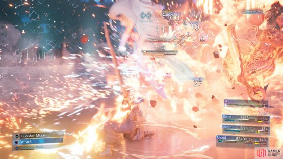 make use of Ifrit during this battle.