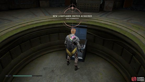 and then drop down to open the accessible Chest. 