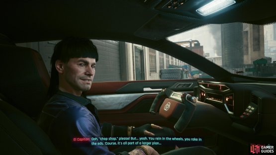 Talk to El Capitan and he’ll explain vehicle contracts to you,