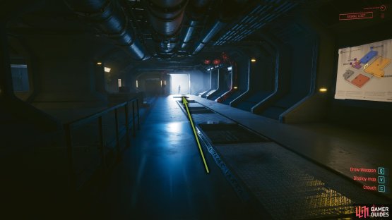 Head to the end of the corridor where Songbird is heading. When you reach the door, it will trigger the Cerberus.