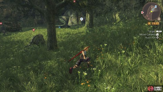 Run behind the Unique Monster after it returns from Aggro