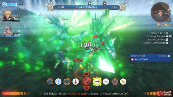 then activate Monado Purge to remove the Aura.