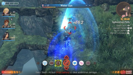 Water Upas will only show up when it’s raining or there’s a thunderstorm.