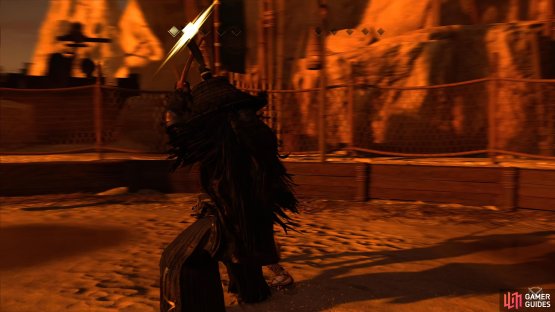 and dodge at the last minute to strike him from behind.