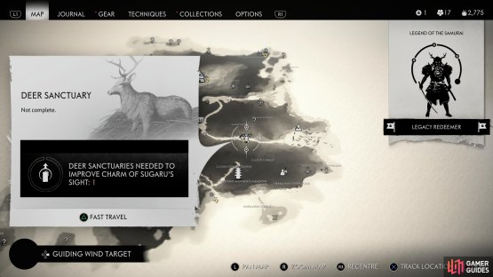 Make your way to Zasho River Crossing for the last Deer Sanctuary