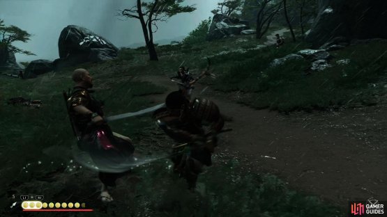 and Perfect Dodge attacks with the Sarugami Armor.