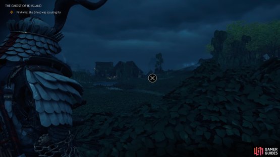 survey the area to locate the “ghost”.