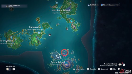 Teleport to the Statue of the Seven, and head north to find the adventurer.