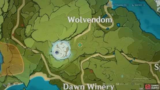 at this exact location on the map.