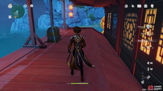 you can find a Luxurious Chest at the back of the ship.