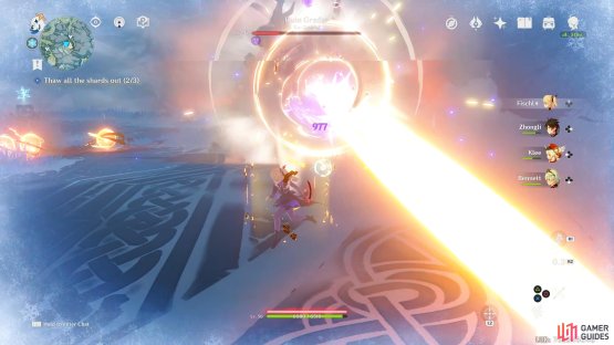 Dodge towards and then to the side to avoid the laser