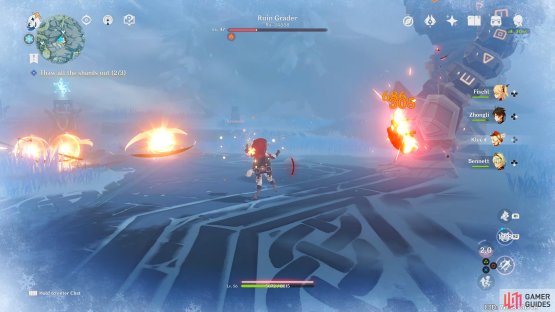 the orbs will do damage over time in a small radius, stay away from it.