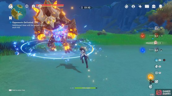 when the Lawachurl are glowing, use Geo to take down their Shields.