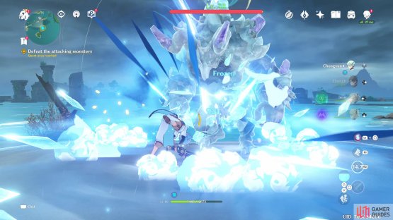 then defeat the large lawachurl 