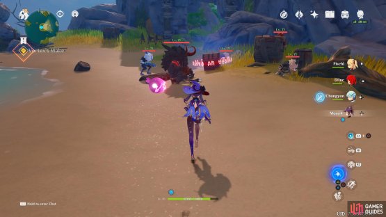 Defeat the Hilichurls and open the chest to get the Used Training Dummy