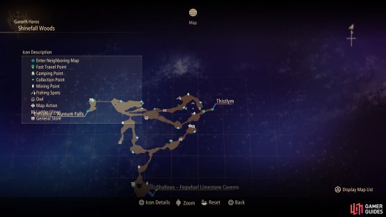 You can find Shinefall Woods in Ganath Haros
